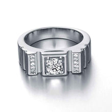 Austrian Crystal rings Rainbow Bridge ring men Factory MP