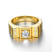 Austrian Crystal rings Rainbow Bridge ring men Factory MP