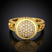 18K Gold Plated Engagement rings big button anillos bear jewelry display SKGR 44 MP