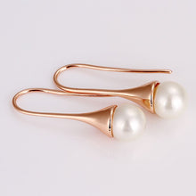 18K Gold Plated earings 1 beads drop earing drop earrings cuff Hand Madeball 315 MP