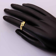 18K Gold Plated rings Sausage anillos bear jewelry SKGR 55 MP