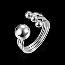 925 Sterling Silver ring Light bead anillos bear bijoux294 MP