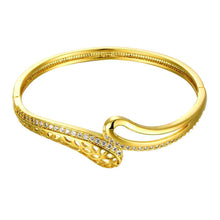 18K Gold Plating bangles Water dripping women bracelet bijouterie HBZ 8 MP