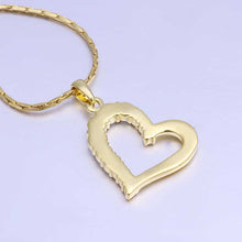 18K Gold Plating necklaces pendants love rock beads collares mujer horloge MP