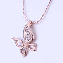 18K Gold Plating pendant necklace butterfly pendant corrente de prata masculina charm223 MP