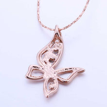 18K Gold Plating pendant necklace butterfly pendant corrente de prata masculina charm223 MP