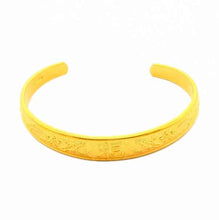 24k gold plated charms bangle women bracelet Personalized HBB 45 MP