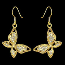 Austrian Crystal earrings Butterfly drop brincos de festa love MP