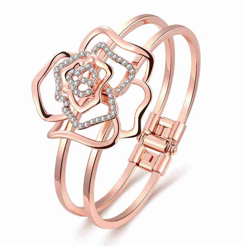 acessorios para mulher friendship bangle Irregular hollow flower women bracelet bijouterie HBZ 16 MP