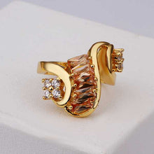 18K Gold Plating wedding ring tooth io anillos bear jewelry222 MP