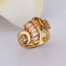 18K Gold Plating wedding ring tooth io anillos bear jewelry222 MP