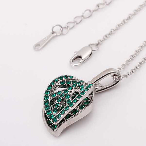 Austrian Crystal necklaces amp; pendants green keychain collares bijoux femme MP