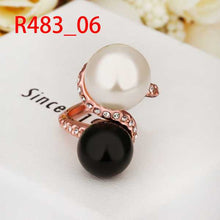 acessorios para mulher rings for men black and white beads men ring jewelry249 MP