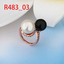 acessorios para mulher rings for men black and white beads men ring jewelry249 MP