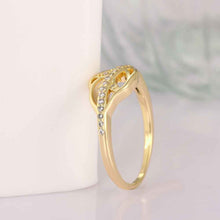 18K Gold Plated rings insets A transverse anel masculino SKGR 69 MP