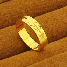 18k gold plated ring circle broad anillos bear jewelry YHDR 16 MP