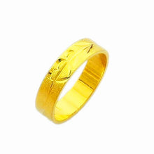 18k gold plated ring circle broad anillos bear jewelry YHDR 16 MP