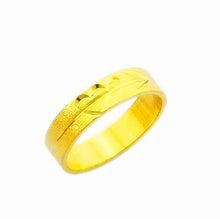 18k gold plated ring circle broad anillos bear jewelry YHDR 16 MP