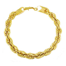 24k gold plated bracelets bangles big rope gold bracelete HBH 75 MP