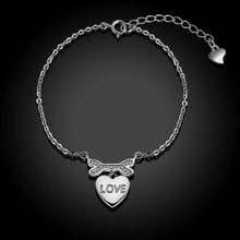 925 sterling silver bracelet charms Bone hanging heart friendship bracelets men jewelry STVH 33 MP