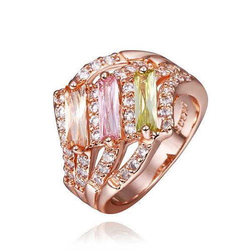 acessorios para mulher Engagement rings pink w4 anillos bear154 MP