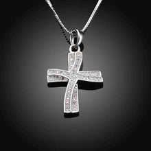 18K Gold Plating necklaces Cross collares mujer bijoux women MP