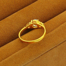 18K Gold Plated rings for men casual white beads aneis love YHDR 27 MP