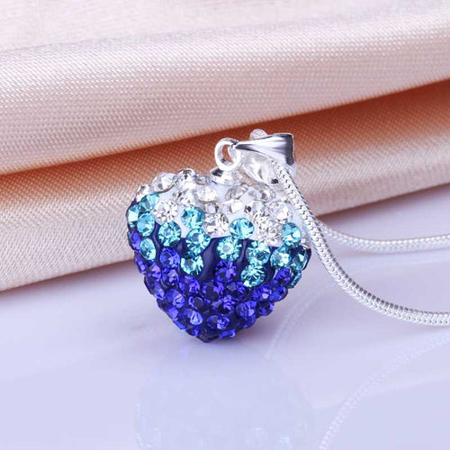 african beads choker necklace sapphire crystal collier plastron sport MP