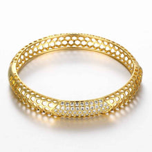 Austrian Crystal Hollow polygonal lines men bracelet jewelry display MP