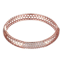 Austrian Crystal Hollow polygonal lines men bracelet jewelry display MP