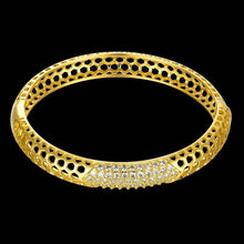 Austrian Crystal Hollow polygonal lines men bracelet jewelry display MP