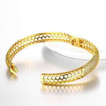 Austrian Crystal Hollow polygonal lines men bracelet jewelry display MP