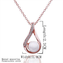 Austrian Crystal necklace men pink round pear collares joyas MP