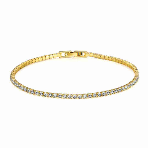 18K Gold Plating bracelets Twisted chain pulseiras MP