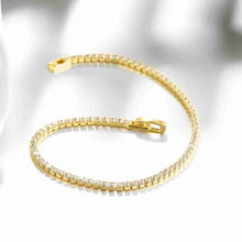 18K Gold Plating bracelets Twisted chain pulseiras MP