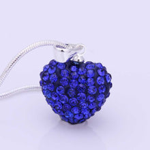 african beads collar necklace dark blue heart maxi colar bone MP