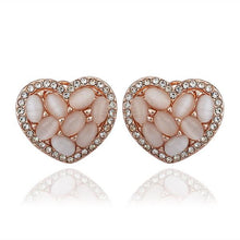 Austrian Crystal earing Water drop flower stud ear cuff diy 113 MP