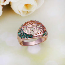 acessorios para mulher rings leaf blue bague horloge259 MP