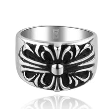 punk style stainless steel wedding ring Terror black bow ring men Elegant MAYAR 15 MP