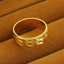 18K Gold Plating rings casual flower anel masculino jewelry YHDR 14 MP