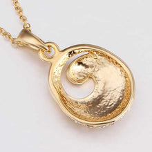 18K Gold Plating statement necklace golden whale maxi colar wedding jewelry234 MP