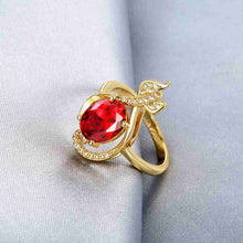 acessorios para mulher rings for men Hollow heart jewels men ring ruby jewelry161 MP