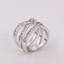 acessorios para mulher wedding rings loom Platinum Plated anel masculino bone253 MP