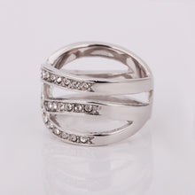 acessorios para mulher wedding rings loom Platinum Plated anel masculino bone253 MP