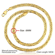 Beautiful 18K Gold Plating collar necklace 6m sideways ko collares populares bijoux MP