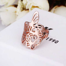 Beautiful 18K Gold Plated engagement ring many butterfly aliancas wedding jewelry192 MP
