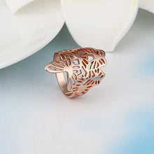 Beautiful 18K Gold Plated engagement ring many butterfly aliancas wedding jewelry192 MP