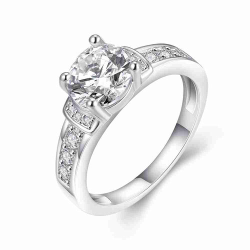 Beautiful Austrian Crystal wedding rings Crystal claw package opal men jewelry MP
