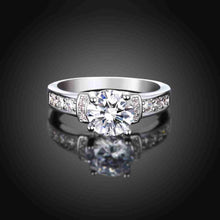 Beautiful Austrian Crystal wedding rings Crystal claw package opal men jewelry MP
