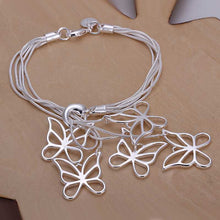 Beautiful silver bracelets bangles with three rose men bracelet accessories HBH 29 MP